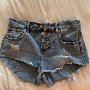 Jean shorts
